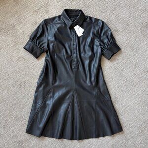 Banana Republic Women's Faux Leather Dress, New with Tags